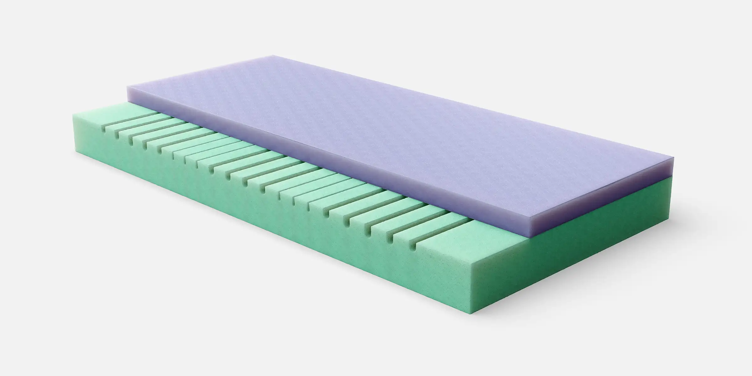 Detailansicht Schaumstoffkern der Premium Matratze nach Mass