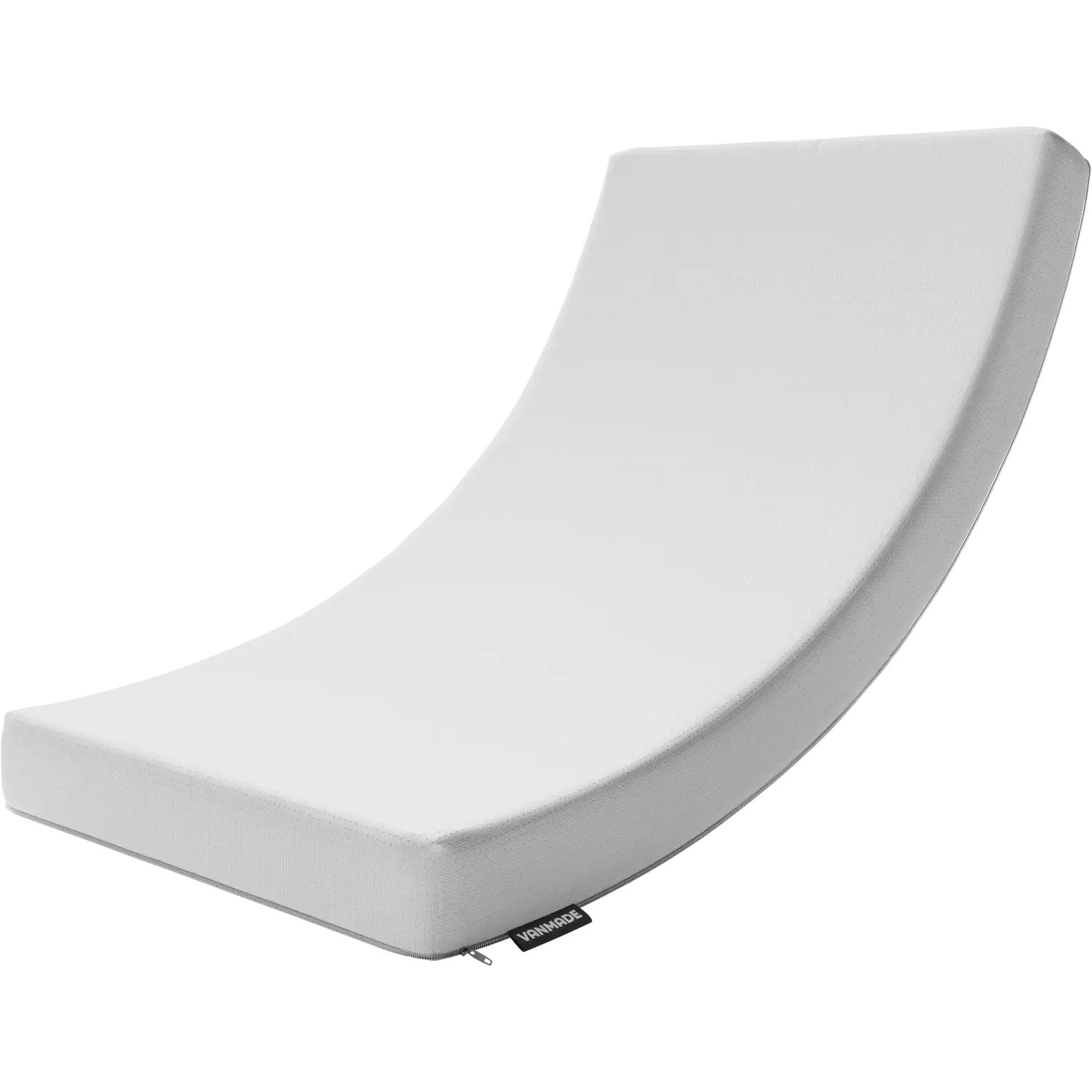 7-Zonen-Matratze auf Mass, weisser Bezug